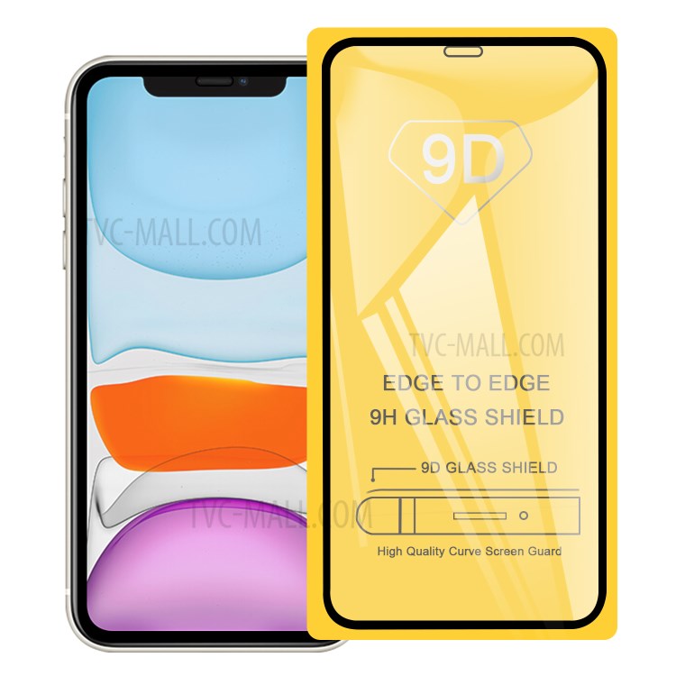 Cristal 9D iPhone 11 y XR Cristal 9D iPhone 11 y XR